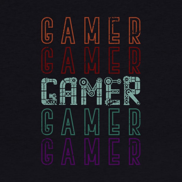 Retro Gamer Gaming by shirtsyoulike